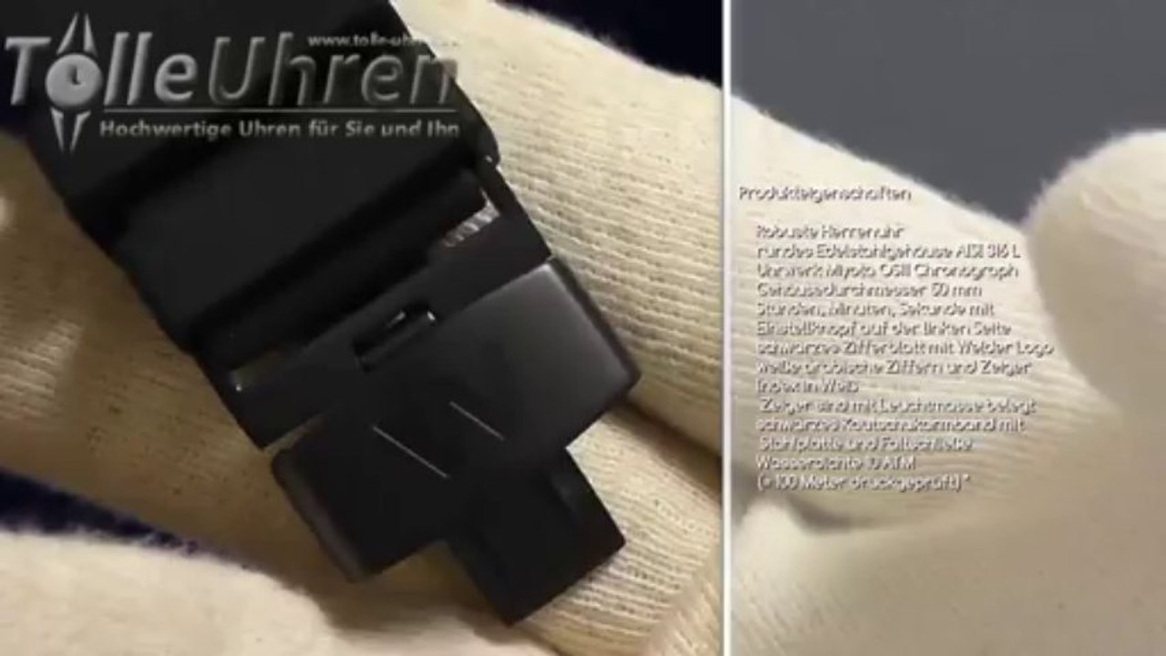 Welder K28 7100 Italo Fontana Chronograph Herrenuhr