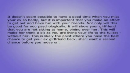 Do You Want To Get Your Ex Girlfriend Back  Try These Three Effective Tips   They WORK!