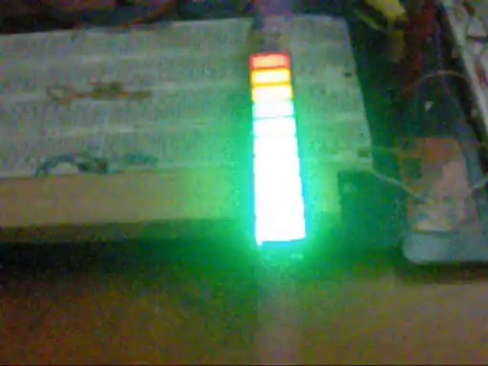 Vu meter LM3914, level meter, led bar graph, Vu mètre LM3914, led barre graphe