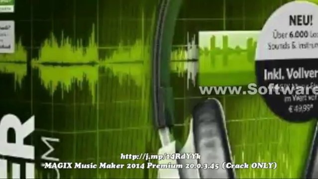 [9-2013 NEW] (Crack ONLY) MAGIX Music Maker 2014 Premium 20.0.3.45
