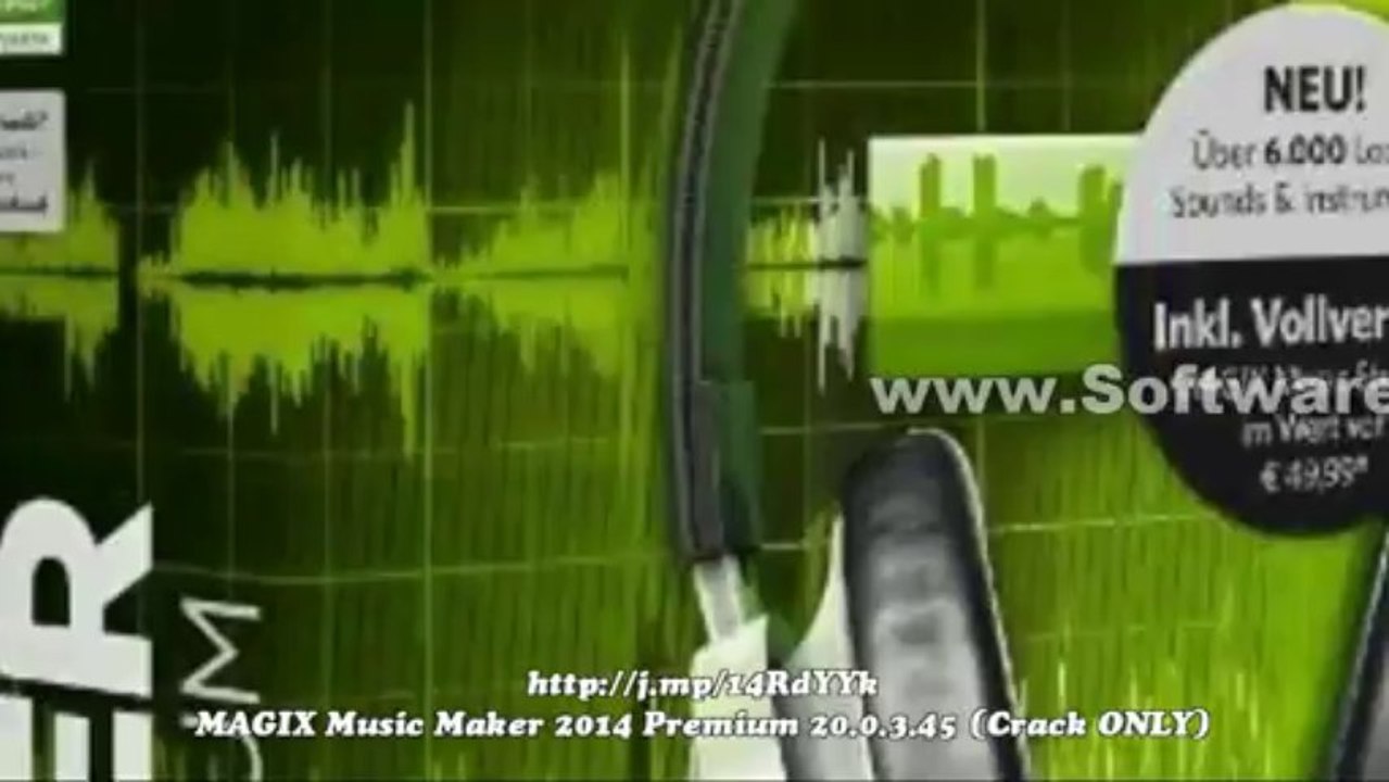 [9-2013 NEW] (Crack ONLY) MAGIX Music Maker 2014 Premium 20.0.3.45