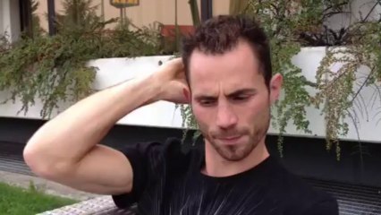 Guillaume Frénois en Italie, le jour du championnat d'Europe EBU