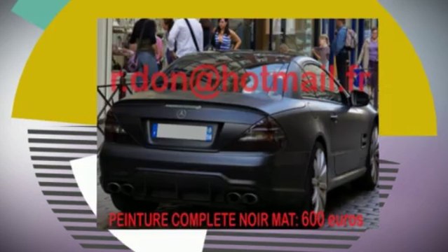 Mercedes covering blanc mat, gris mat, bleu mat, rouge mat,orange mat, jaune mat, vert mat, peintur