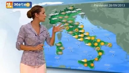Meteo Italia 28/09/2013 - Previsioni by iLMeteo.it