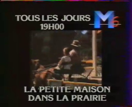 Bande annonce La petite maison dans la prairie - M6 1987