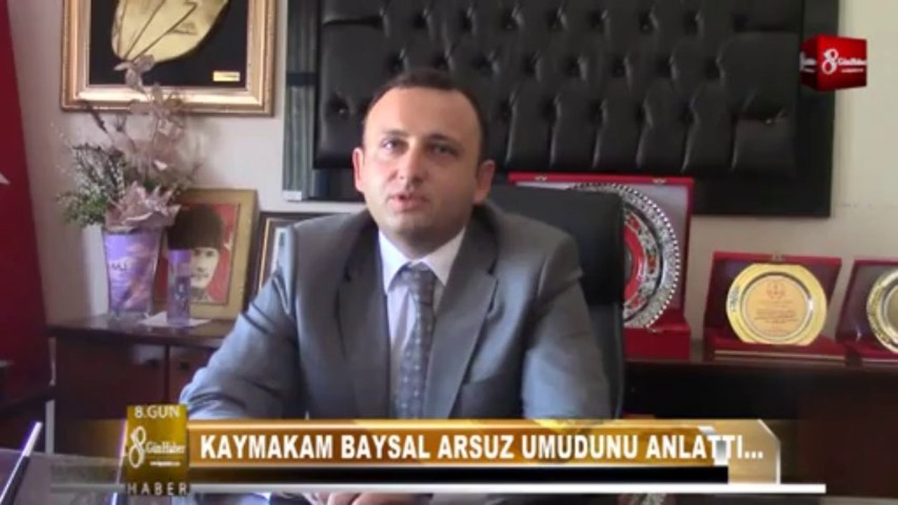 ARSUZ KAYMAKAMI BAYSAL NECMETTİN GÜLERİ ZİYARET ETTİ 8.GÜN HABER