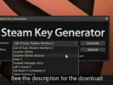 steam key generator updated september 2013