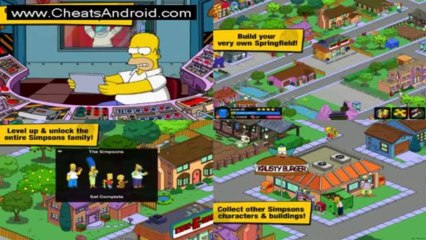 Simpsons Tapped Out Unlimited Donut and Cash Hack No Jailbreak 2013