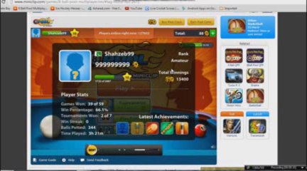 8 BALL POOL Hack # Cheat # FREE Download October 2013 Update