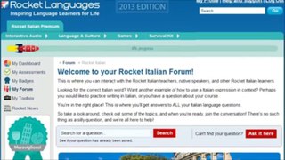 Learn Italian Online - Rocket Italian for Beginners (Free Trial)