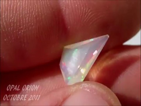 OE128 - OPAL ORION - Opale facettée Welo Ethiopie