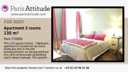 2 Bedroom Duplex for rent - St Germain, Paris - Ref. 5095