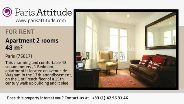 1 Bedroom Apartment for rent - Arc de Triomphe, Paris - Ref. 8046