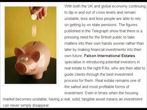 Falcon International Estates / British Worst at Saving for Retirement