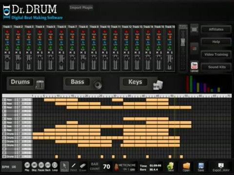 Dr Drum: Beat making tutorial - How To Make Cool Beats Using Dr Drum