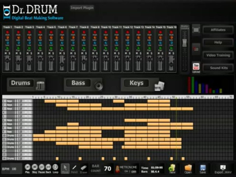 Dr Drum: Beat making tutorial - How To Make Cool Beats Using Dr Drum