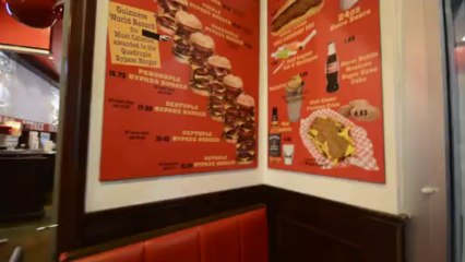 Menu du restaurant Heart Attack grill à Las Vegas