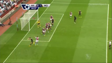 Aston Villa 0 - 1 Manchester City  , Toure