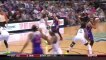 WNBA: Diana Taurasi kisses Seimone Augustus during game!!