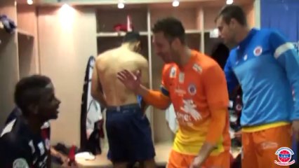 Après Niort : Vestiaires