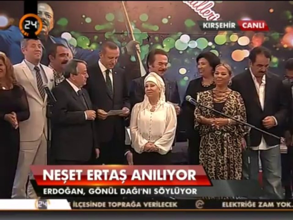 Başbakan Erdoğan'dan büyük sürpriz!  ''Gönül dağı nı söyledi''