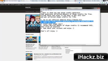 Skype Credit Generator 2013 - How to Get Free Skype Credits