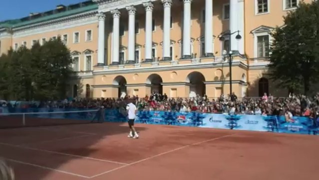 Huawei Ascend P6, тест камеры - Теннис