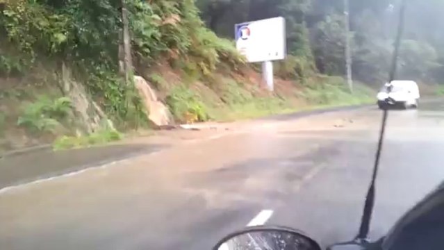 Roulons sous la pluie à Morlaix