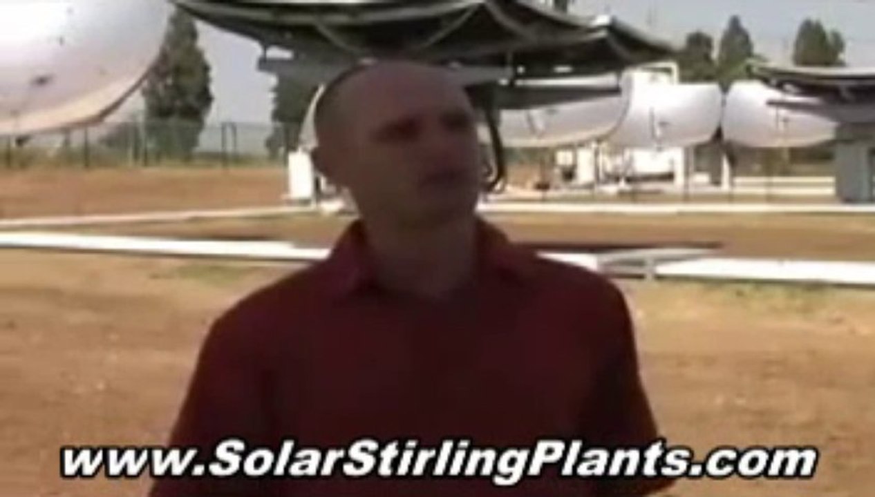 How To Build A Energy Efficient Home - Solar Stirling Plant