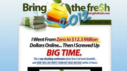Bring The Fresh Review - REAL Review!  Watch Before You Buy!