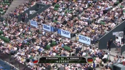 Tokyo - Kvitova triomphe face à Kerber