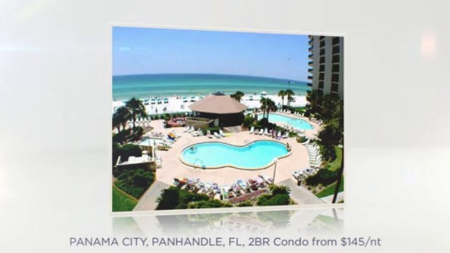 Panama City Panhandle FL Oceanfront Condo-Rental FL