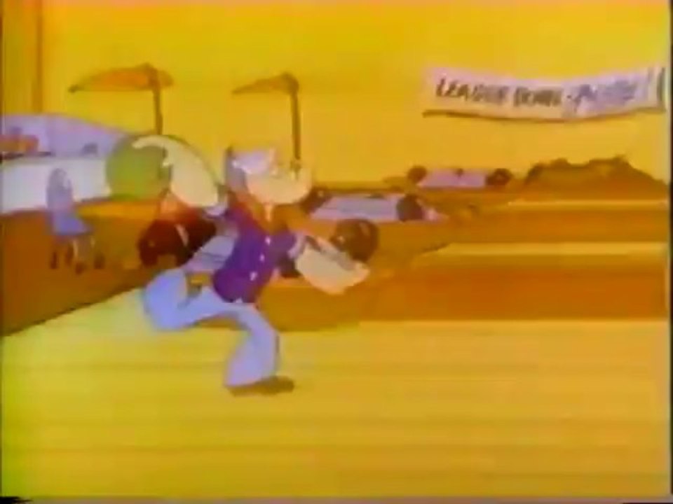 1979 Popeye Bumper Stay Tuned For More Treasure Hunt