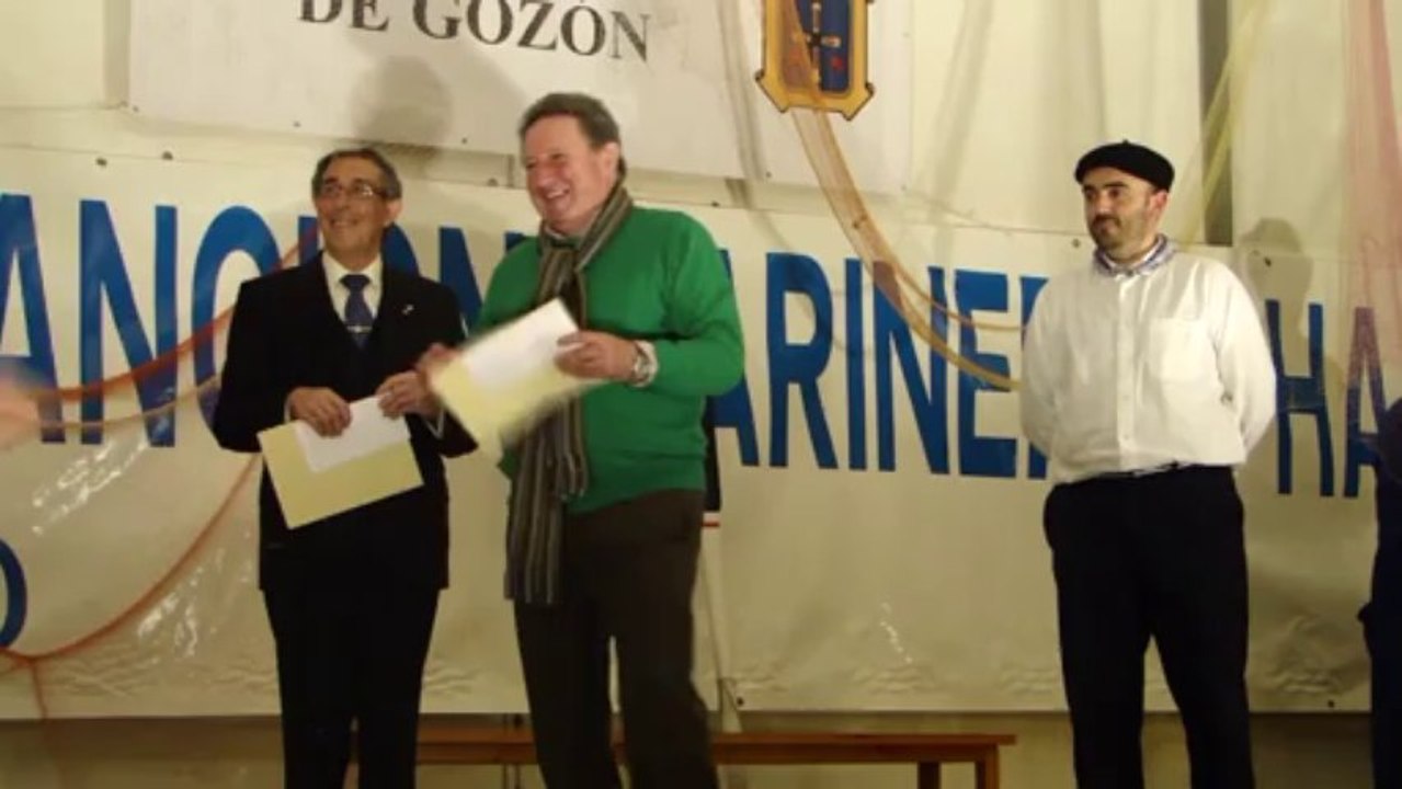 Entrega de premios - 30 Certamen Cancion Marinera y Habanera de Luanco