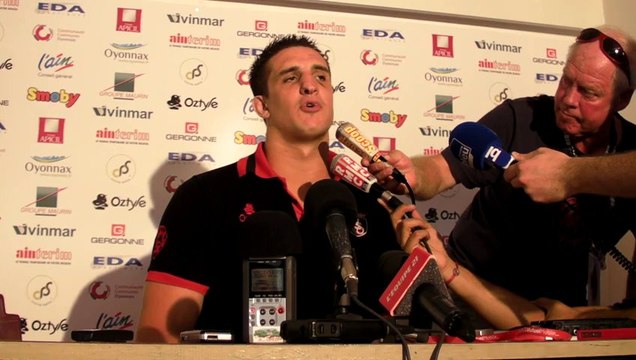 Rugby Top 14 -Thibault Lassalle réagit après Oyonnax - Toulon (2e partie)
