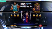 Fc Barcelona in 2k14 (Messi and neymar) NBA 2k14 Barcelona Easter egg