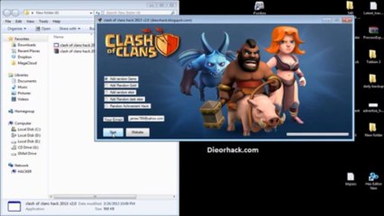 clash of clans hack Tool October 2013 v2.0c