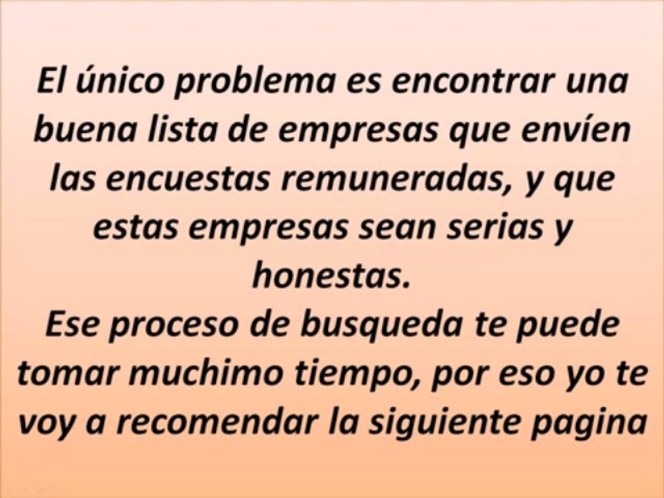 Encuestas Remuneradas
