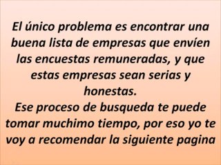Encuestas Remuneradas