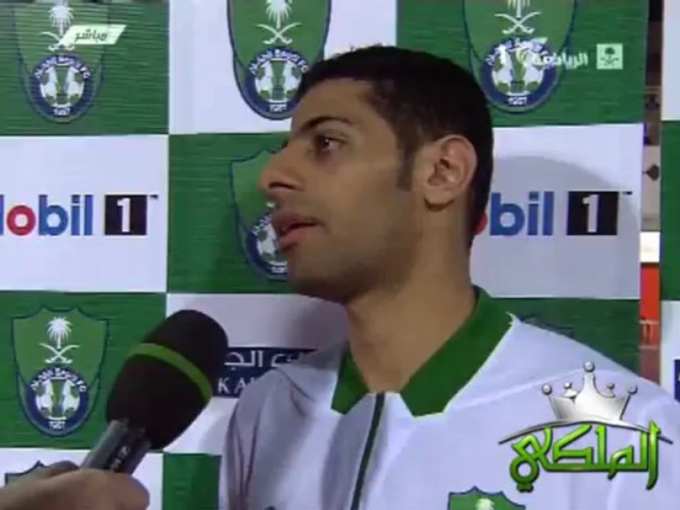 - لقاء مع تيسير الجاسم بعد المباراة -