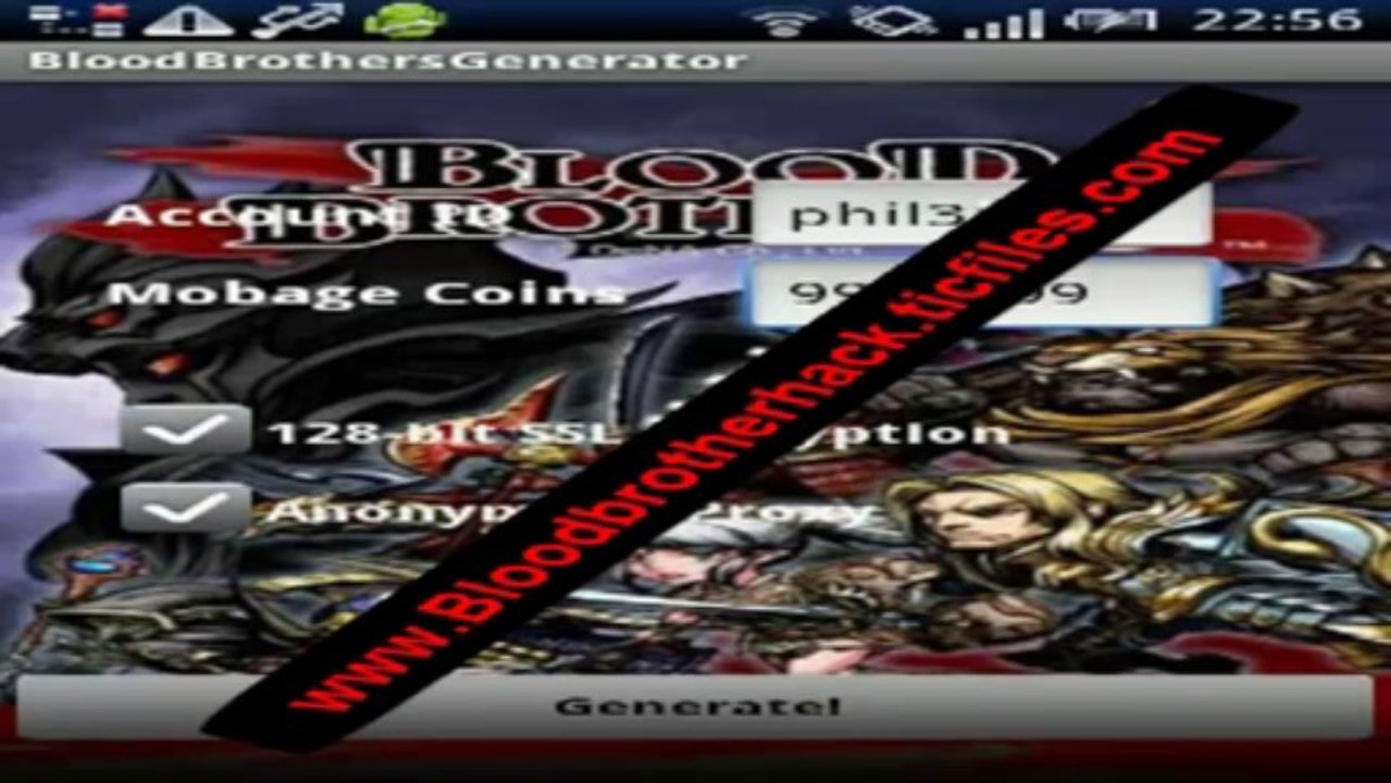 Blood Brothers Hack Mobage Coins Gold Hack 2013