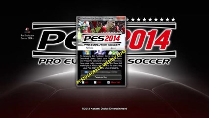 Crack Pro Evolution Soccer 2014 (PES14) Game With Code Generator Tool