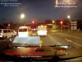 Scary accident - sensitive people dont watch