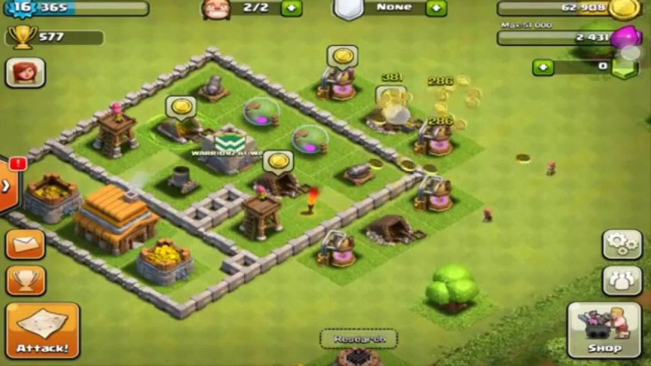 Latest Clash of Clans Hack - Clash of Clans Cheat [Unlimited Gems]