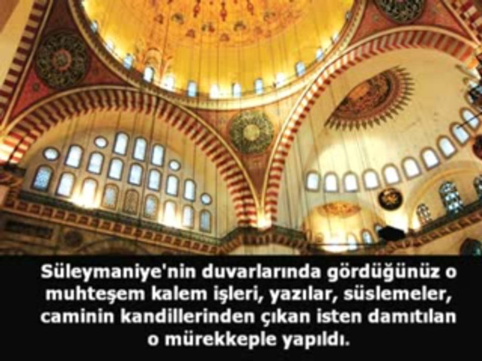 SÜLEYMANİYE CAMİSİNİN ESRARI