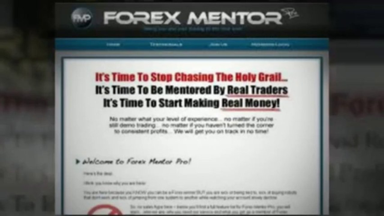 forex mentor pro member login