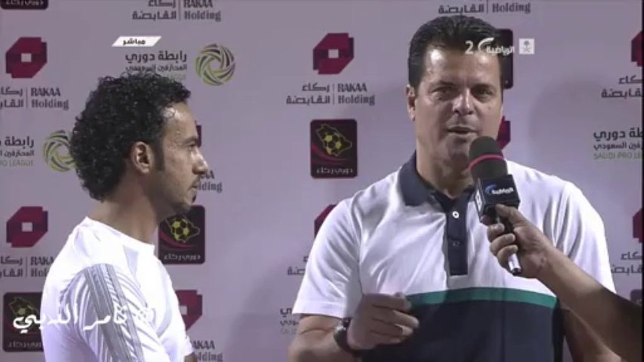 الطائي وهجر تصريح مدرب الطائي بعد اللقاء 1434هـ