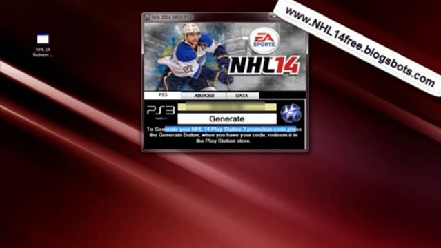 Download NHL 14 Redeem Code Generator Xbox 360- Playstation 3