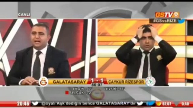 Galatasaray - Çaykur Rize Maçında Sabri'nin Şutu - GS TV