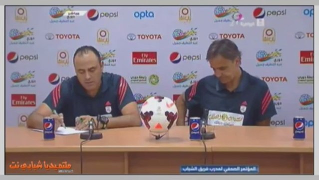 الشباب و الفيصلي دوري جميل 2013 المؤتمر الصحفي للمدرب ايميليوا فيريرا